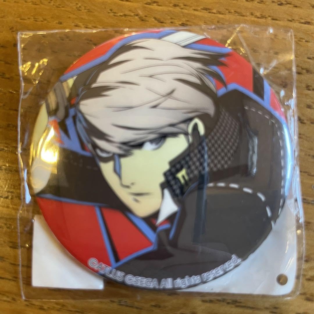 ペルソナ P4U2 LHPコラボ缶バッジ p4 鳴上悠 主人公　番長 ペルソナ P4U2 LHPコラボ缶バッジ p4 鳴上悠 主人公 - メルカリ
